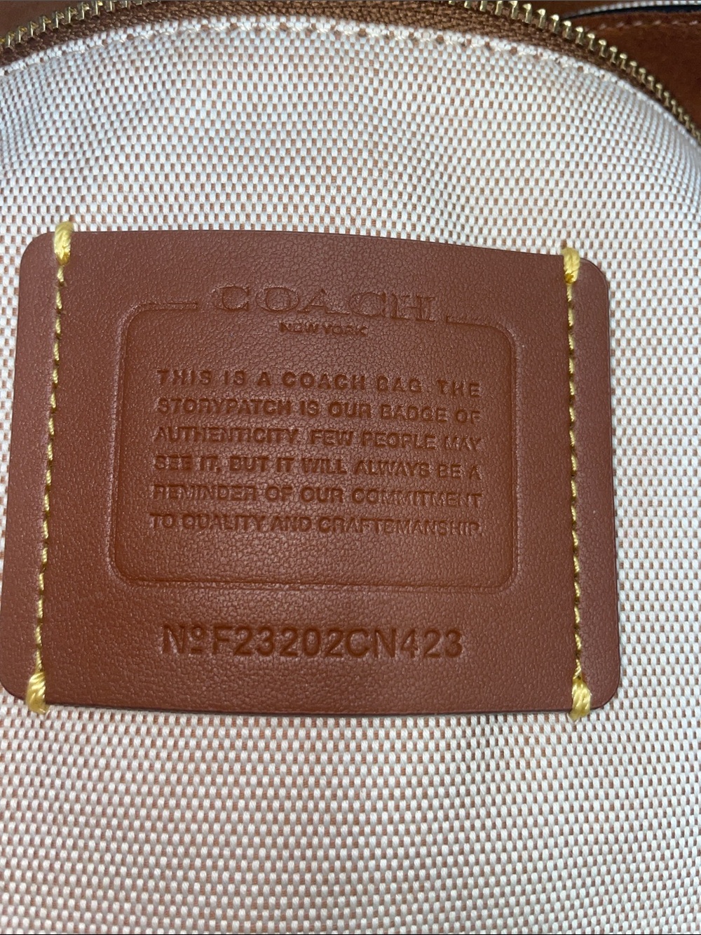 Coach ‘North’ Colorblock Tote - Picture 15 of 15